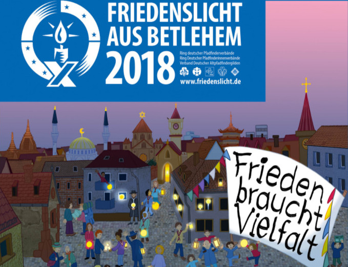 Wir bringen das Friedenslicht aus Betlehem